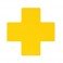 CRUCES COLOR AMARILLO   101,6 x 254 mm