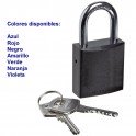 CANDADO DE SEGURIDAD BRADY "ALUMINIO" 75 mm color VIOLETA c/6 unidades KD