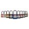 CANDADO DE SEGURIDAD BRADY "COMPACT" color AZUL, 38 mm pack 6 unidades