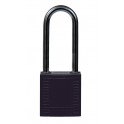 CANDADO DE SEGURIDAD BRADY "COMPACT" color NEGRO, 50 mm pack 6 unidades